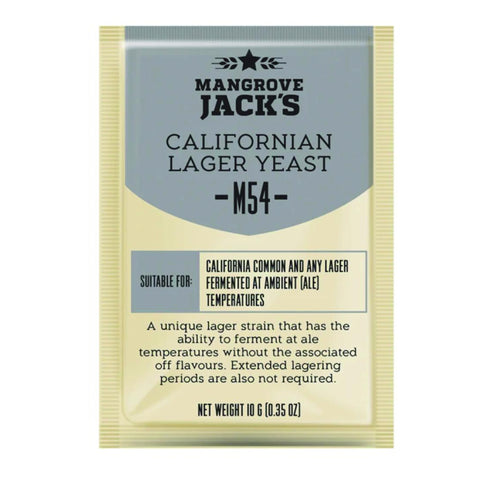 Mangrove Jack's California Lager Yeast - M54 (10g)