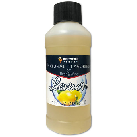 Flavouring - Natural Lemon (4 fl oz)