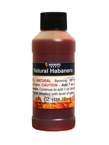 Flavouring - Natural Habenero (4 fl oz)