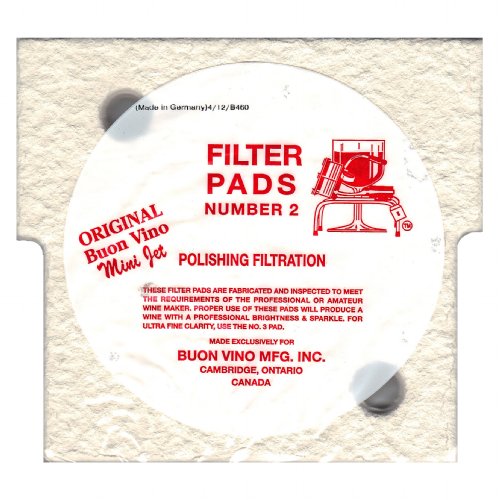 Mini Jet Wine Filter Pads Noble Grape