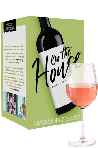On The House 4-Week Blush Wine Kit