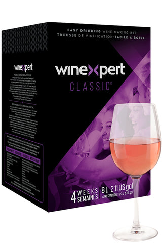 Winexpert Classic 4-Week Californian White Zinfandel Wine Kit