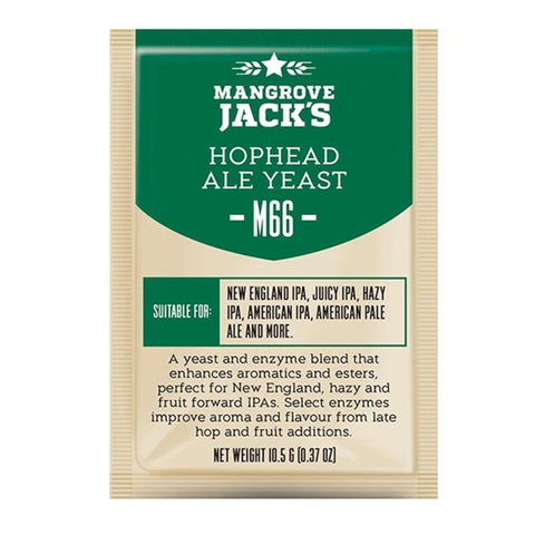 Clearance Mangrove Jack's Hophead Ale Yeast - M66 (10g)