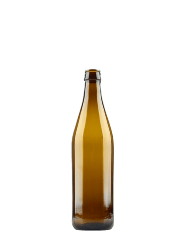 Bottles - 500ml Brown Crown Cap per dozen