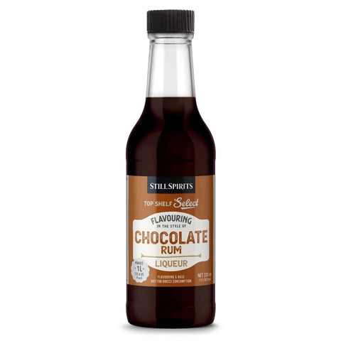 Top Shelf Select / Icon - Chocolate Rum (Glass Bottle) Makes 1L