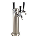 Intertap Stainless Steel Tower with Chrome Taps