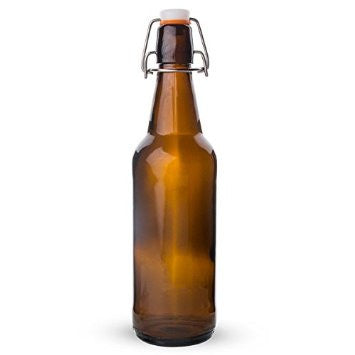Bottles - Flip Top Brown, per doz (500 mL) - Noble Grape