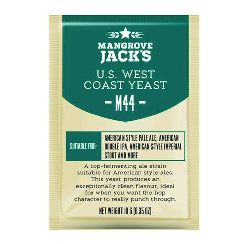 Mangrove Jack's West Coast Yeast - M44 (10g)