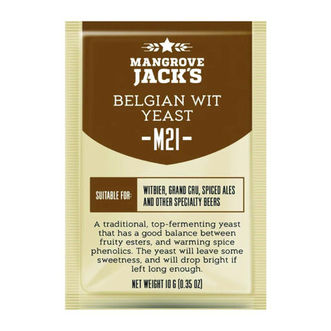 Mangrove Jack's Belgian Wit Yeast - M21 (10g)