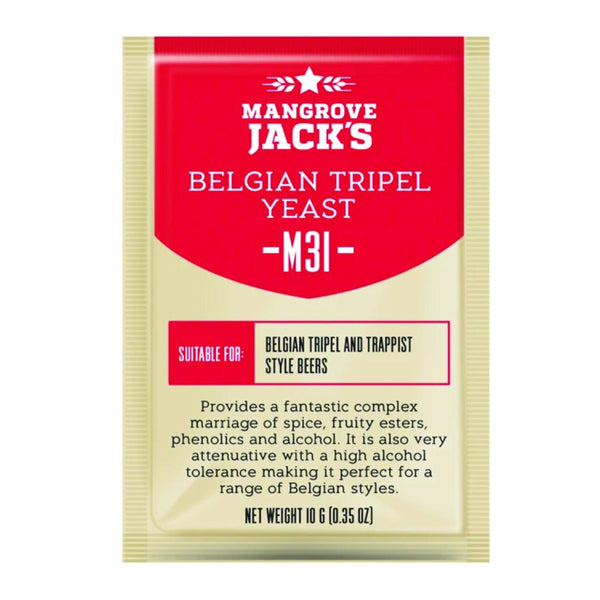 Mangrove Jack's Belgian Tripel Yeast M31 (10g) Noble Grape