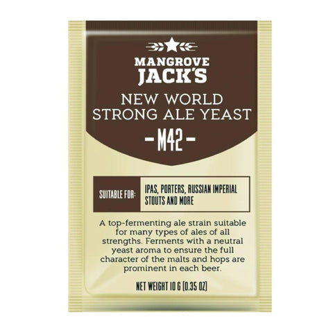 Mangrove Jack's New World Strong Ale Yeast - M42 (10g)