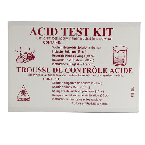 Acid Test Kit - Noble Grape