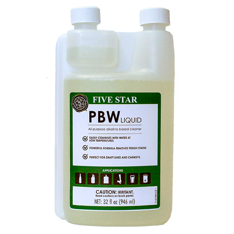 Liquid Powdered Brewery Wash (PBW)