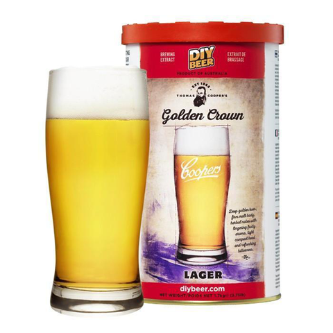 Coopers Golden Crown Lager – Noble Grape - Main Image