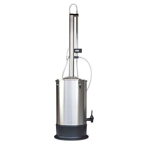 TURBO 500 Water Distiller/Oil Extractor with Stainless Reflux Column T500