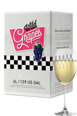 Wild Grapes 4-Week California Sauvignon Blanc Wine Kit