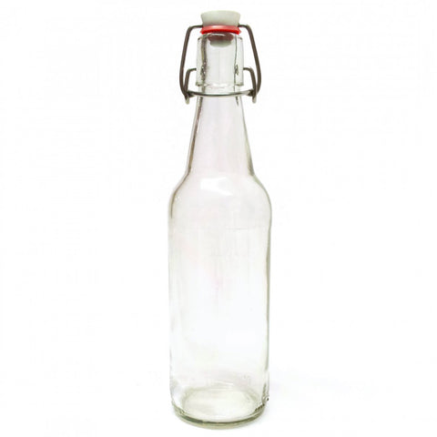 Bottles - Flip Top Clear, per doz (750 mL)