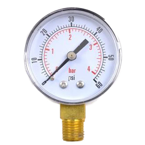Regulator Replacement Pressure Gauge (0-60 PSI)