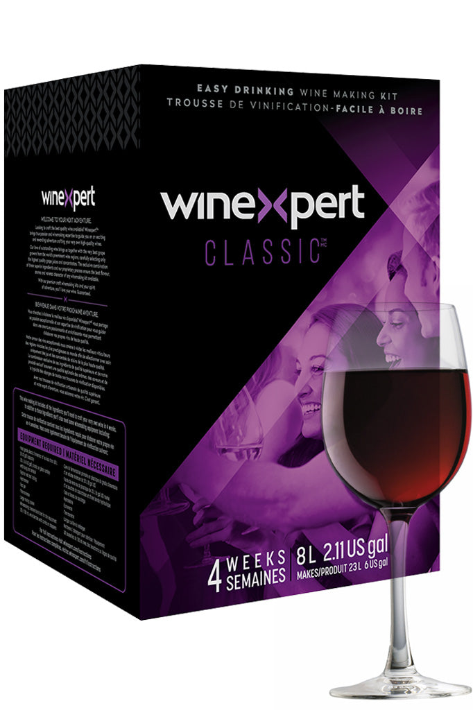 Classic california white zinfandel wine ingredient kit