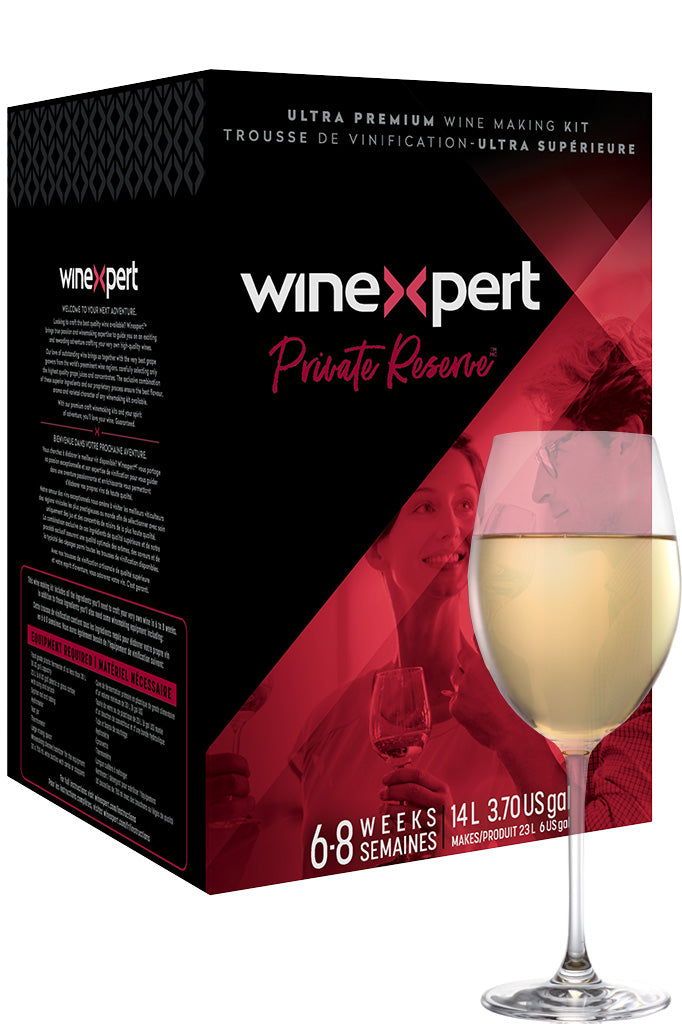 Winexpert Private Reserve 8Week Sonoma Dry Creek Chardonnay Wine Kit
